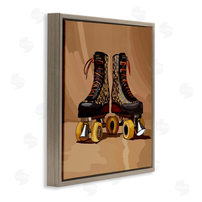Amelia Noyes | Brown Roller Skates