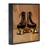 Amelia Noyes | Brown Roller Skates