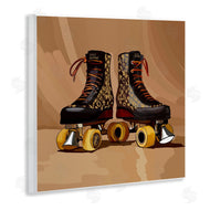 Amelia Noyes | Brown Roller Skates