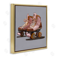 Amelia Noyes | Roller Skates on Grey