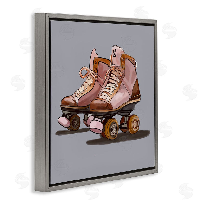 Amelia Noyes | Roller Skates on Grey