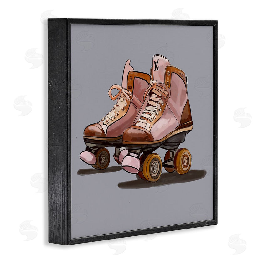 Amelia Noyes | Roller Skates on Grey