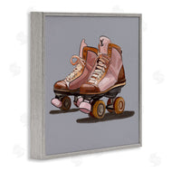 Amelia Noyes | Roller Skates on Grey