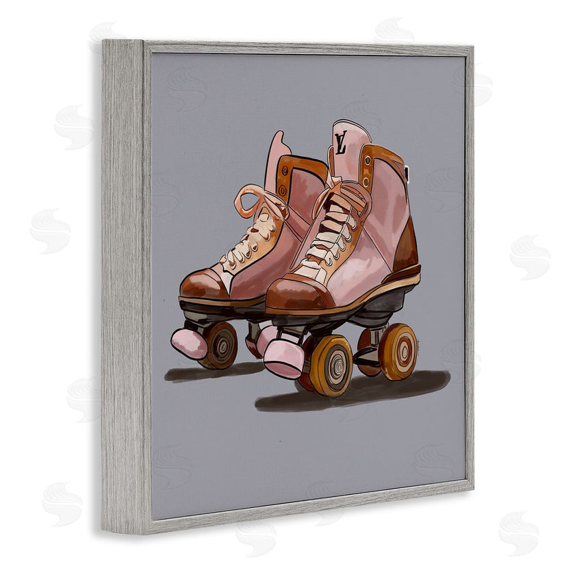 Amelia Noyes | Roller Skates on Grey