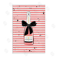 Martina Pavlova | Pink Champagne on Stripes