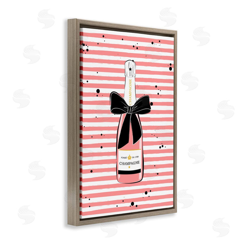 Martina Pavlova | Pink Champagne on Stripes