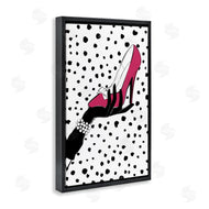 Martina Pavlova | Pink Shoe with Dots