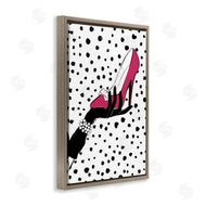 Martina Pavlova | Pink Shoe with Dots