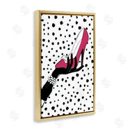 Martina Pavlova | Pink Shoe with Dots