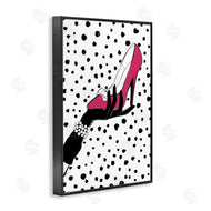 Martina Pavlova | Pink Shoe with Dots