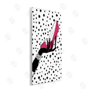 Martina Pavlova | Pink Shoe with Dots
