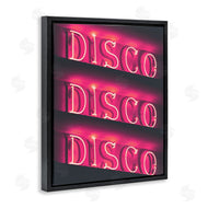 Stupell Studio | Pink Disco Neon Lights
