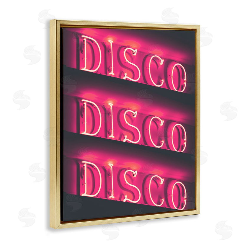 Stupell Studio | Pink Disco Neon Lights