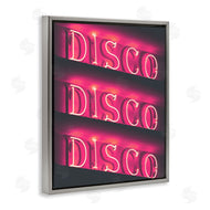 Stupell Studio | Pink Disco Neon Lights