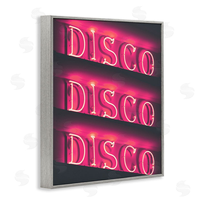 Stupell Studio | Pink Disco Neon Lights