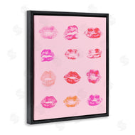 Stupell Studio | Lipstick Kiss Pattern