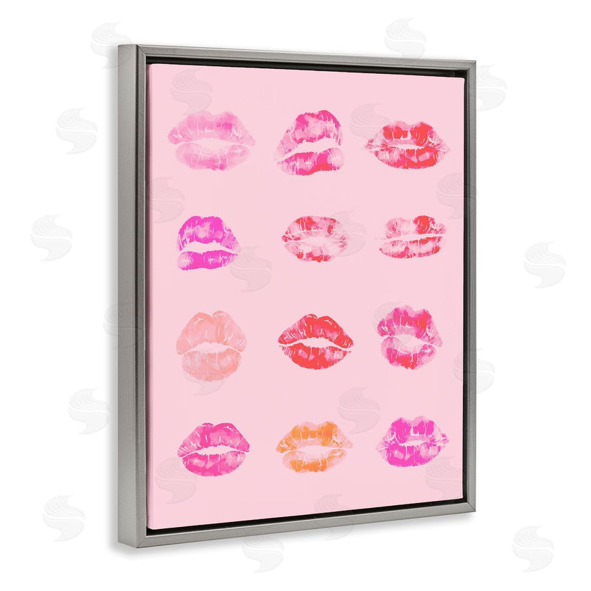 Stupell Studio | Lipstick Kiss Pattern