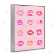 Stupell Studio | Lipstick Kiss Pattern