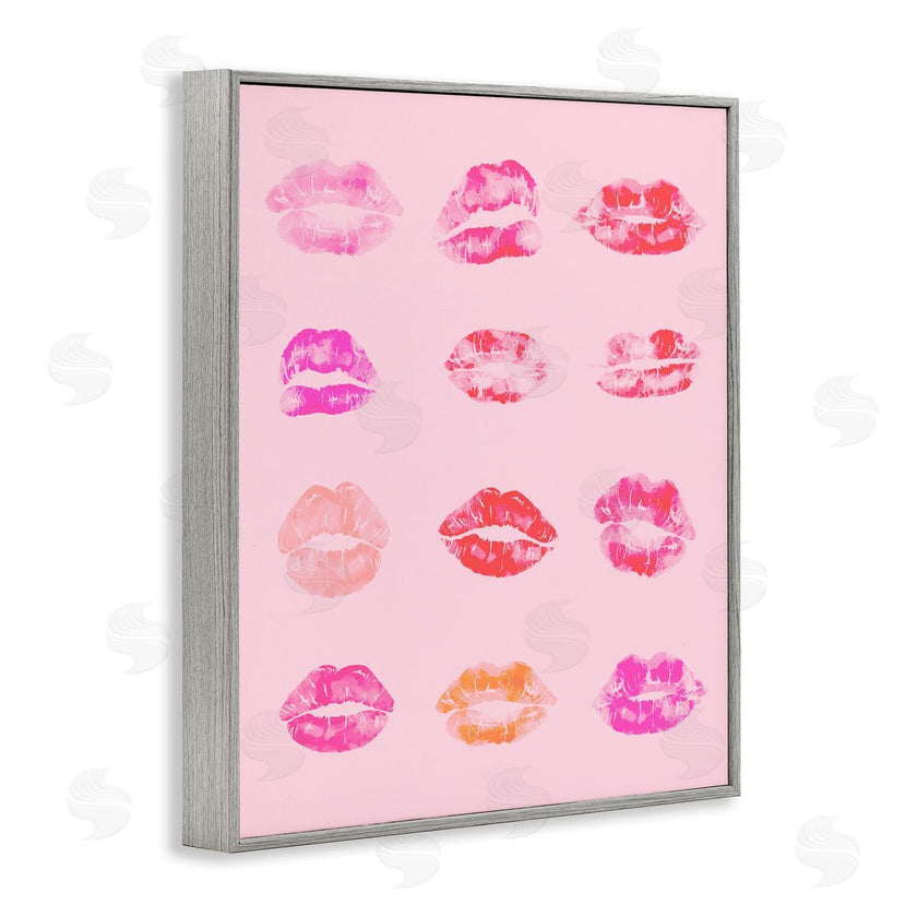 Stupell Studio | Lipstick Kiss Pattern