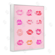 Stupell Studio | Lipstick Kiss Pattern