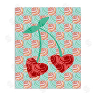 Stupell Studio | Groovy Patterned Cherries