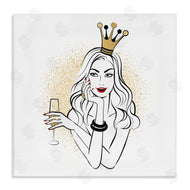 Martina Pavlova | Princess with Champagne