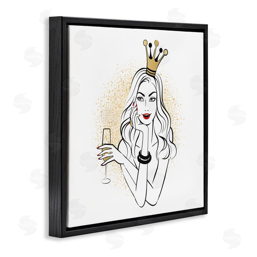 Martina Pavlova | Princess with Champagne