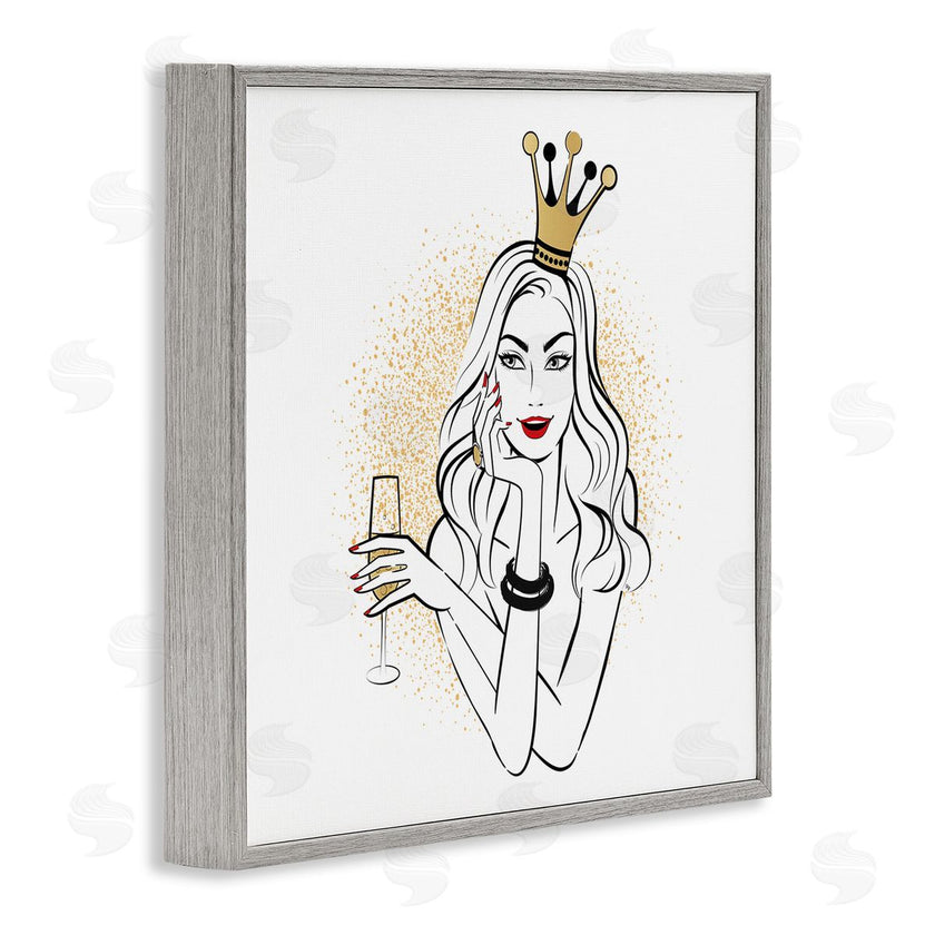 Martina Pavlova | Princess with Champagne