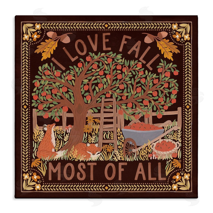 Laura Marshall | Love Fall on Brown