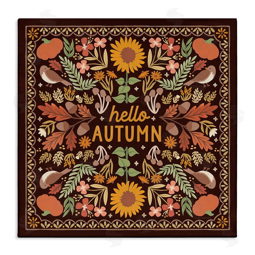 Laura Marshall | Hello Autumn on Brown