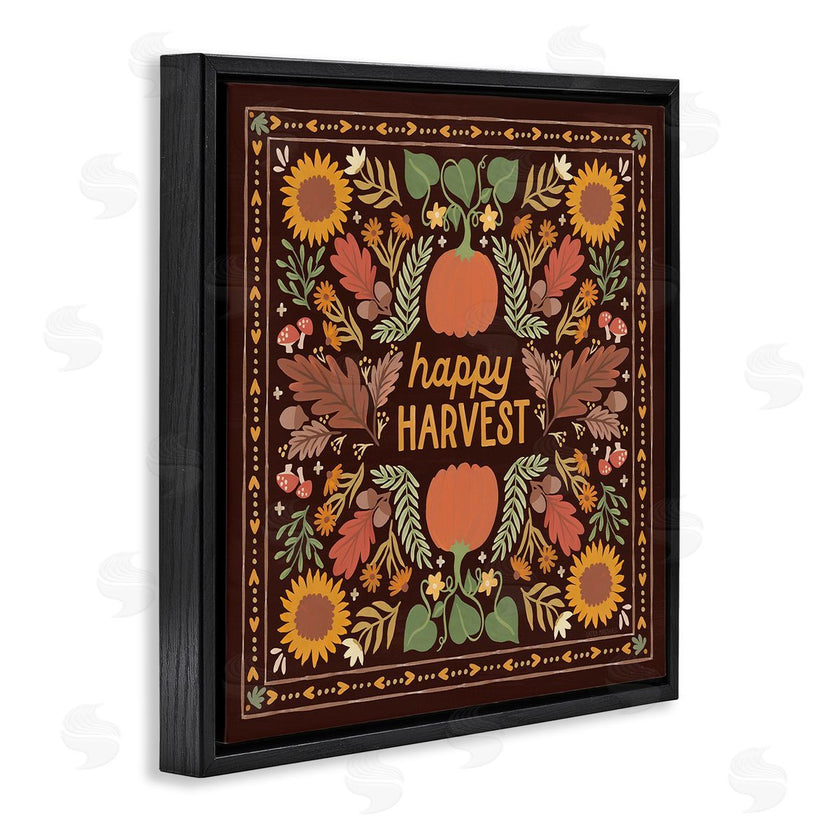 Laura Marshall | Happy Harvest on Brown