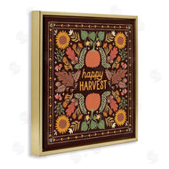 Laura Marshall | Happy Harvest on Brown