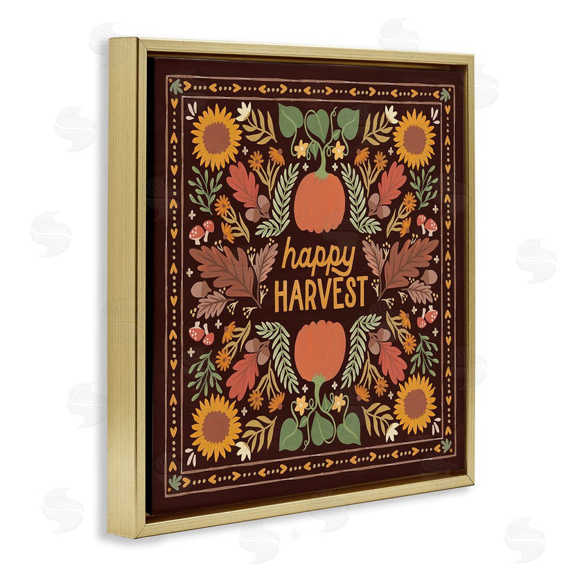 Laura Marshall | Happy Harvest on Brown