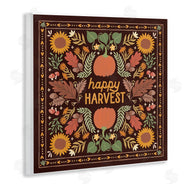 Laura Marshall | Happy Harvest on Brown