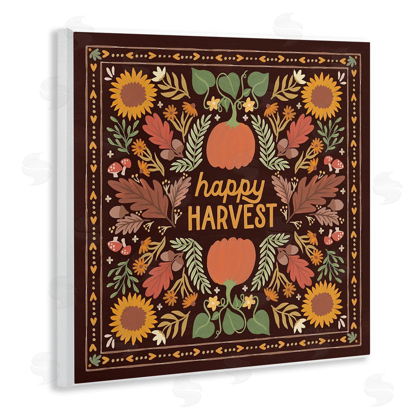Laura Marshall | Happy Harvest on Brown