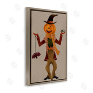 Regina Moore | Halloween Scarecrow and Bat