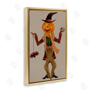 Regina Moore | Halloween Scarecrow and Bat