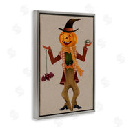 Regina Moore | Halloween Scarecrow and Bat