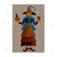 Regina Moore | Halloween Witch in Plaid