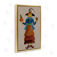 Regina Moore | Halloween Witch in Plaid