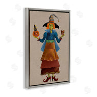 Regina Moore | Halloween Witch in Plaid
