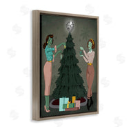 Grace Popp | Girls and Christmas Tree