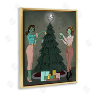 Grace Popp | Girls and Christmas Tree