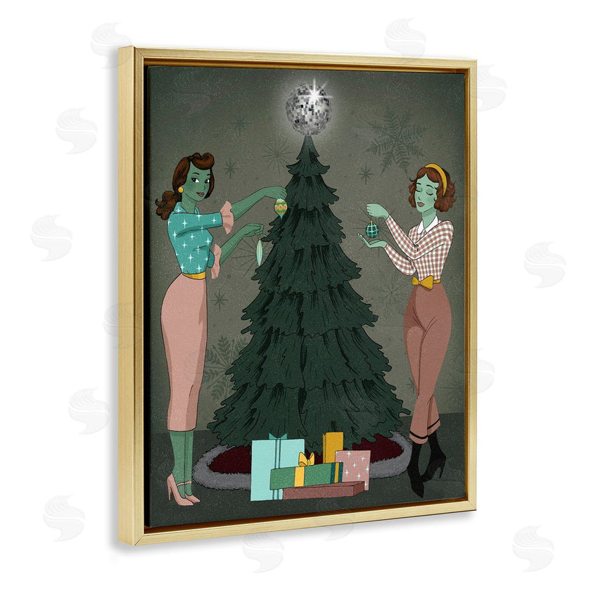 Grace Popp | Girls and Christmas Tree