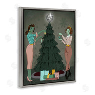 Grace Popp | Girls and Christmas Tree