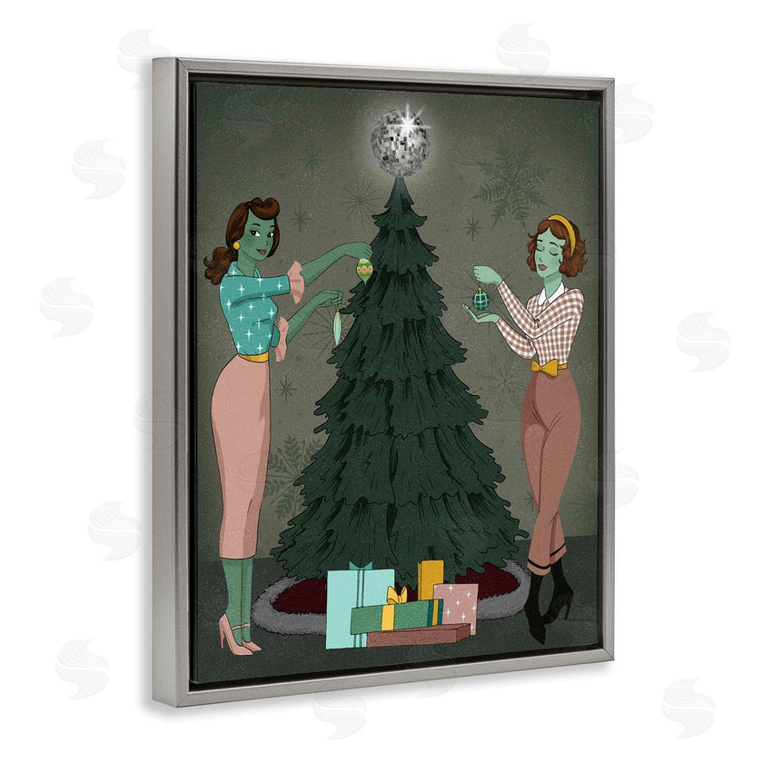 Grace Popp | Girls and Christmas Tree