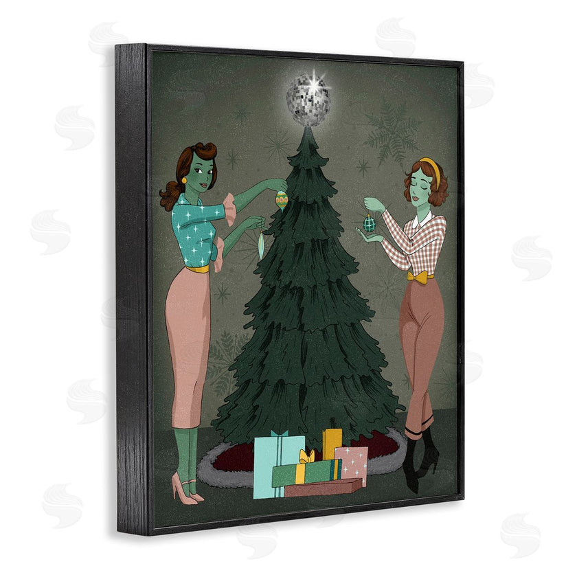 Grace Popp | Girls and Christmas Tree