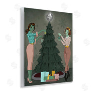 Grace Popp | Girls and Christmas Tree