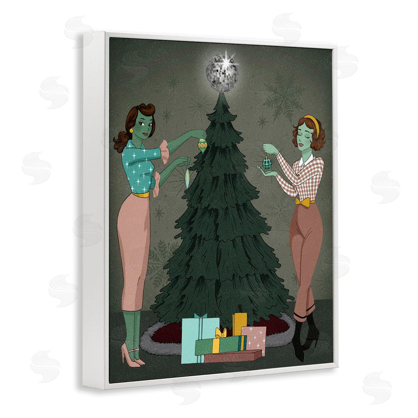 Grace Popp | Girls and Christmas Tree