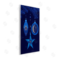 Victoria Barnes | Blue Holiday Ornaments